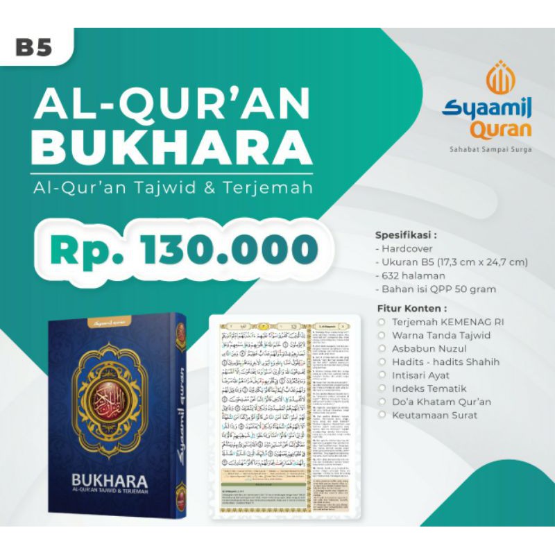 Hanisa Id - Alquran Bukhara B5