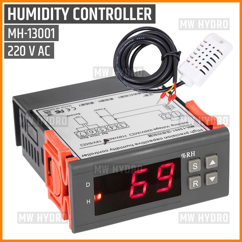 Humidity Controller, Hygrostat / Humidistat, MH-13001 / MH13001