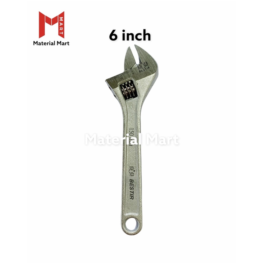 Kunci Inggris Bestir 6&quot; Inch 150mm Tools | BST 245 | Material Mart