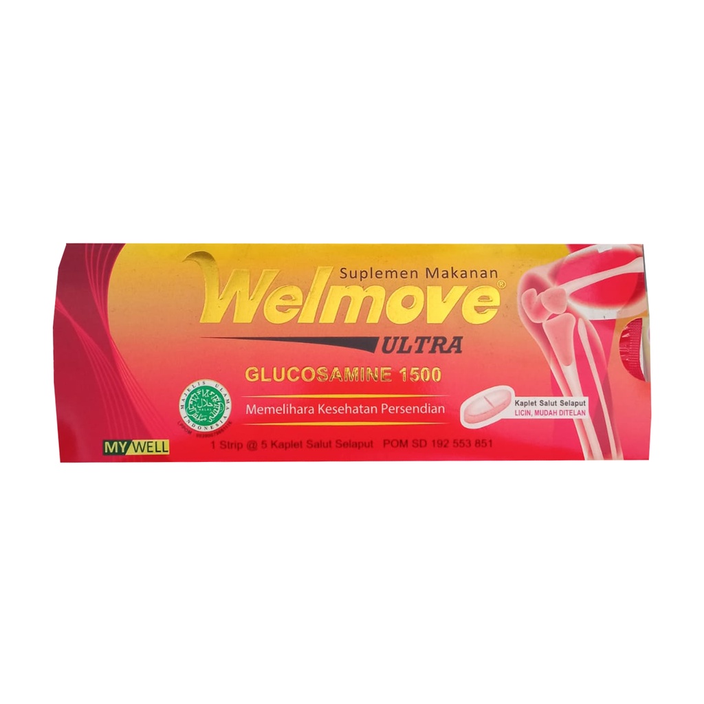 WELMOVE ULTRA STRIP ISI 5 -VITAMIN TULANG