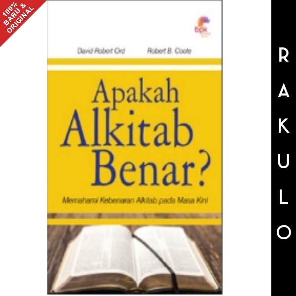 Buku Apakah Alkitab Benar? - David Robert Ord & Robert B. Coote