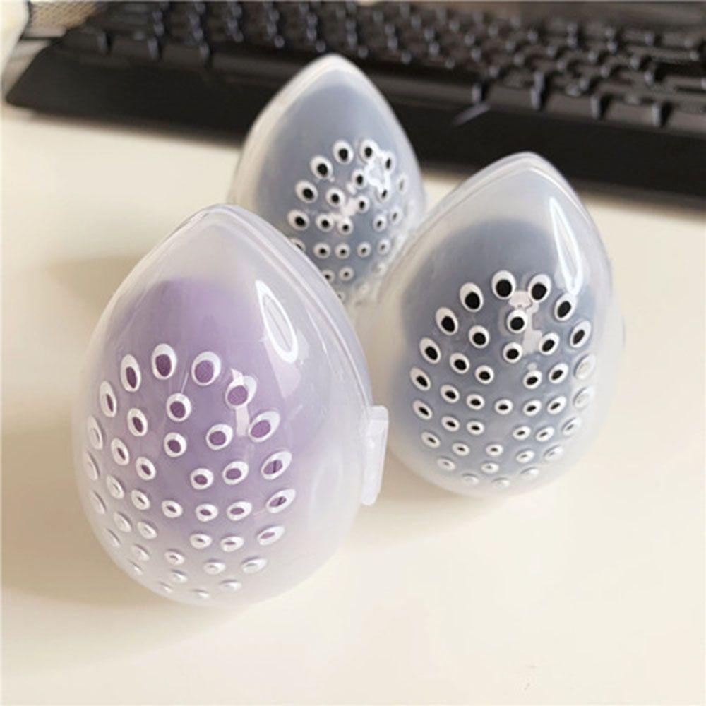 Agustina Puff Holder High Quality Profesional Kosmetik Puff Holder Kotak Penyimpanan Alat Makeup