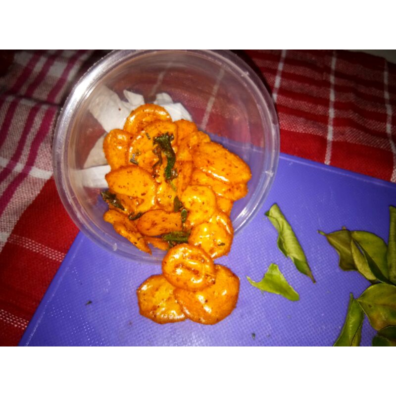 

Sebring kemplang pedas Daun jeruk