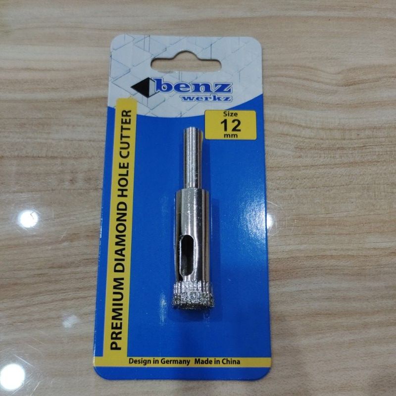 mata bor kaca 12mm Benz / diamond hole cutter 12mm benz