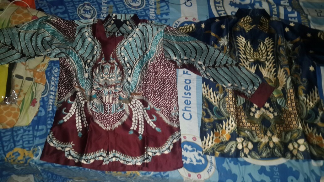 Kemeja Batik Pria Semi Sutra Silky Premium Puring Istimewa