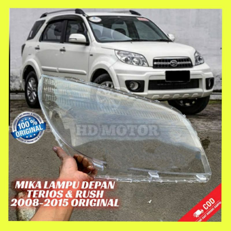 mika head lamp lampu depan terios rush gen1 2008 2009 2010 2011 2012 2013 2014 ORIGINAL mika lampu d