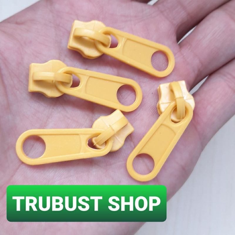 kepala sleting coil 05 kuning jual per 100pc murah