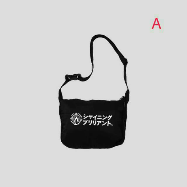 sling bag shining bright