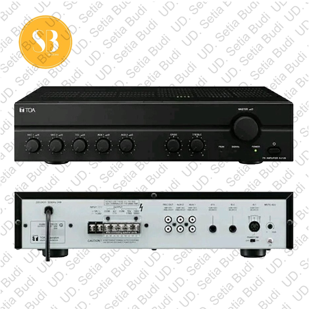 TOA Mixer Amplifier ZA-2060 Asli dan Bergaransi