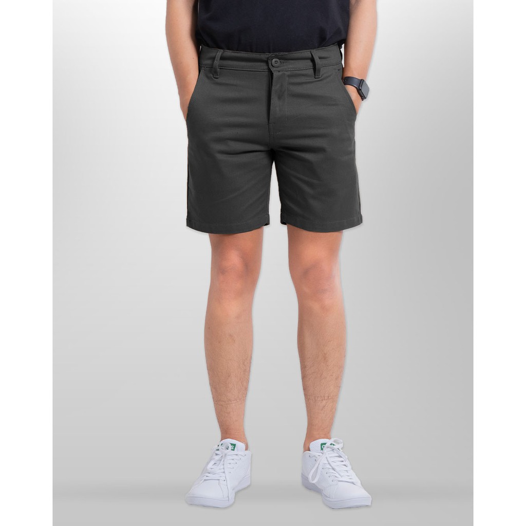 Relax Short Chino Pants - Dark Grey