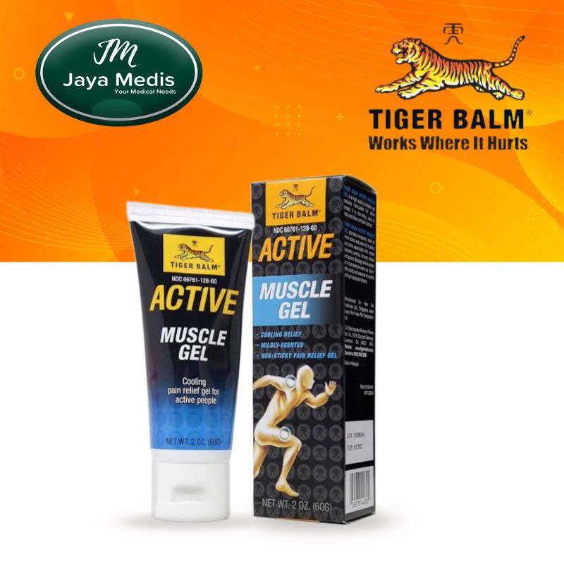 Balsem Nyeri Otot Aktif - Tiger Balm Active Muscle Gel 60g