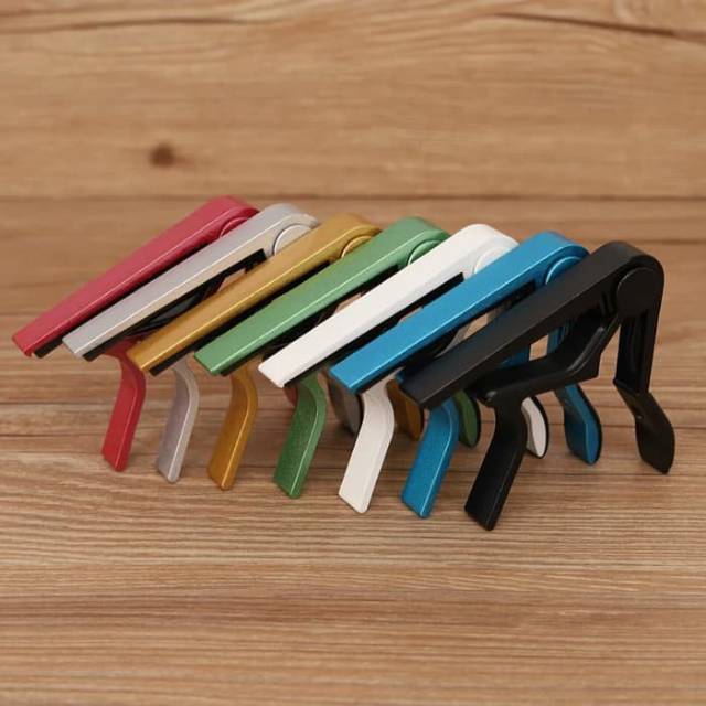 Capo Gitar Murah Bahan Aluminium Alloy Akustik Elektrik Nylon