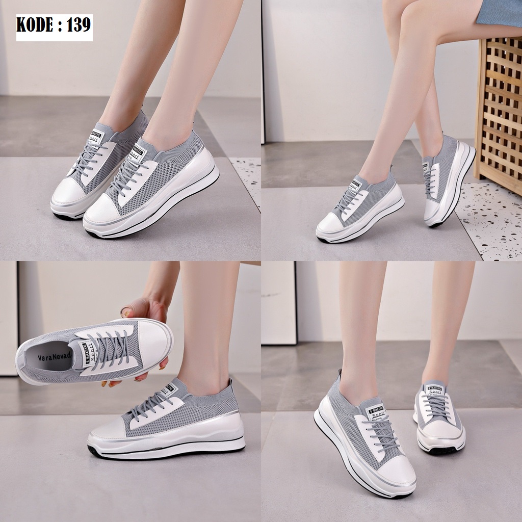 Zealo.Shoes 139 Sepatu Sneakers Wanita Sport Shoes Sepatu Import Fashion Sepatu Trendy