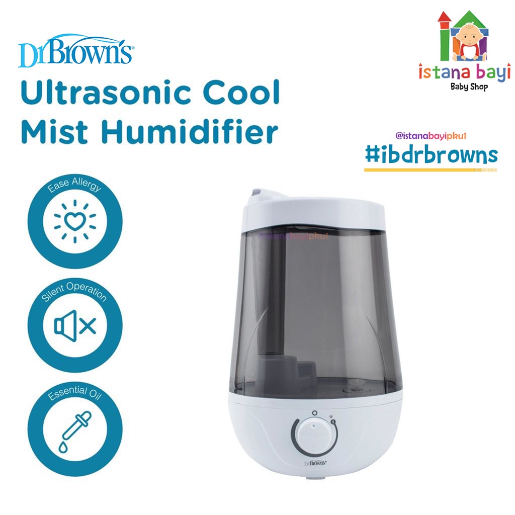 Dr.Brown's Cool Mist Humidifier - Alat Pembersih dan Pelembab Udara