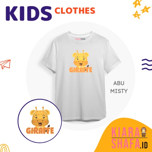 Kiarashafa - Baju Anak / Kaos Anak Giraffe