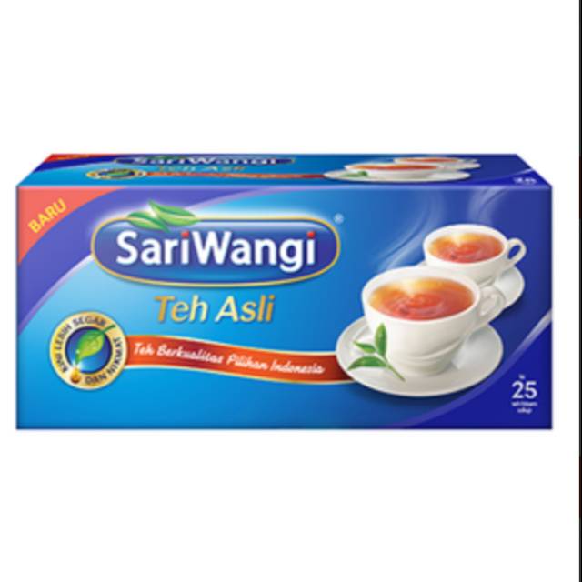 Teh celup Sariwangi box isi 25 Shopee Indonesia