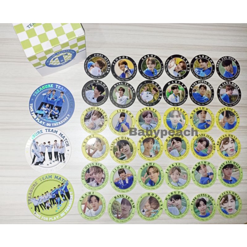 (READYSTOCK) T-MATCH MD - ROUND PHOTOCARD TREASURE