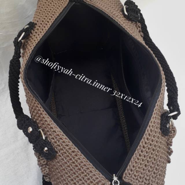 

Tas box motif bobble