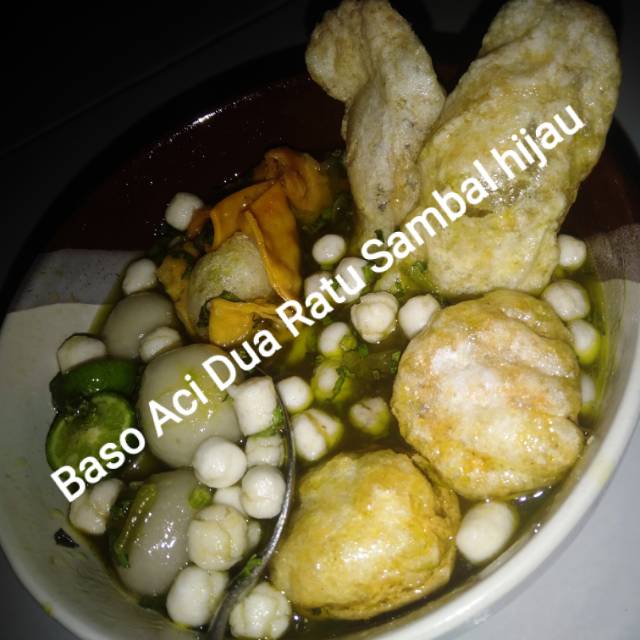 

Baso Aci sambal Hijau