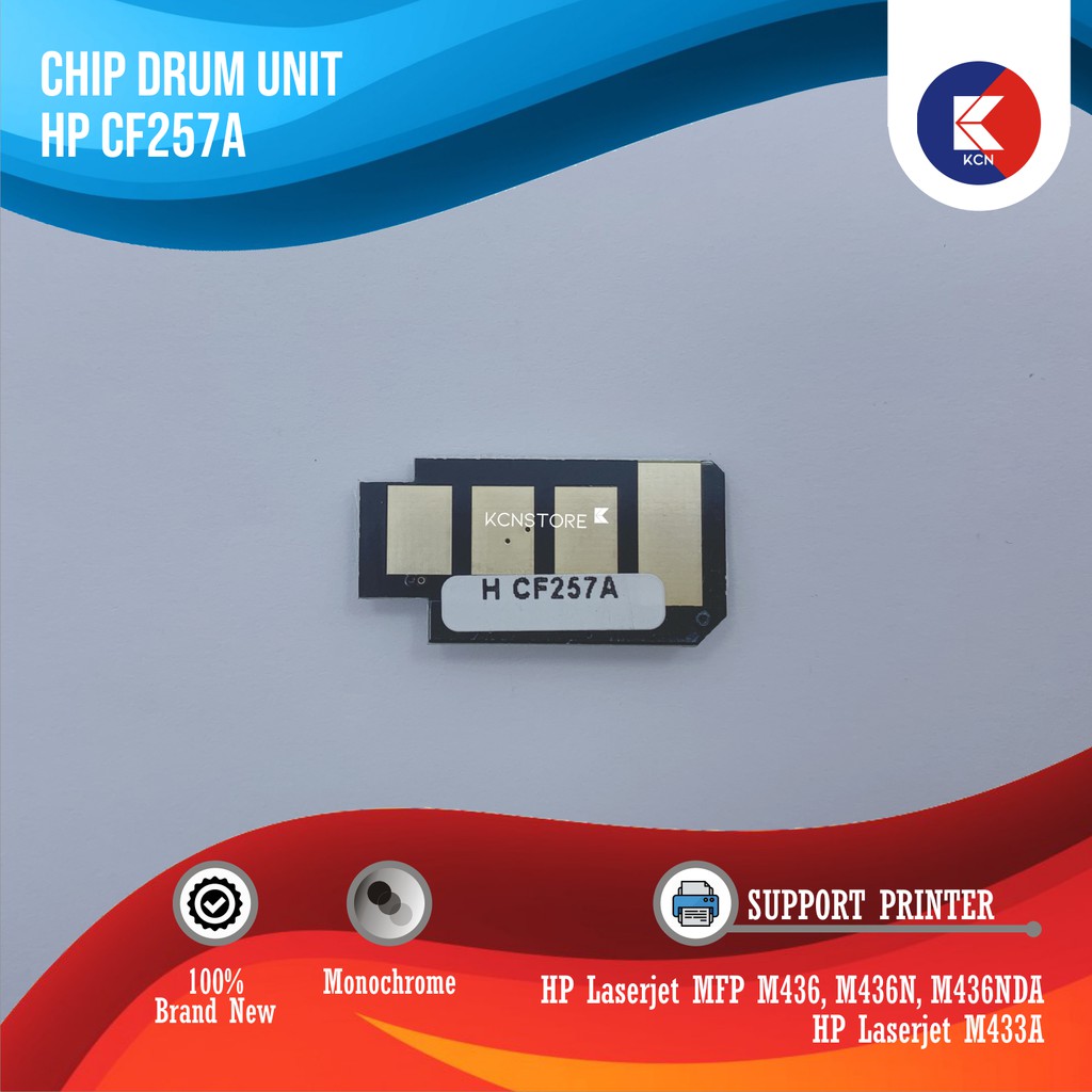 Chip Drum HP CF257A 57A Laserjet M433 M436