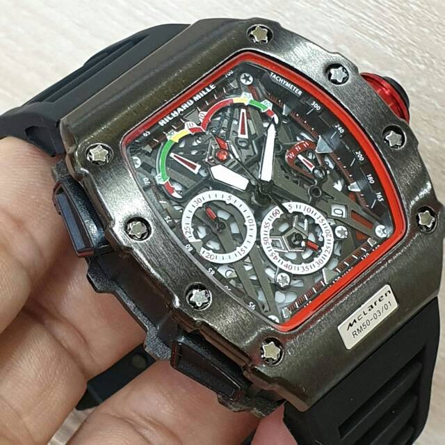 Jam tangan pria Mclaren edisi terbaru chrono active