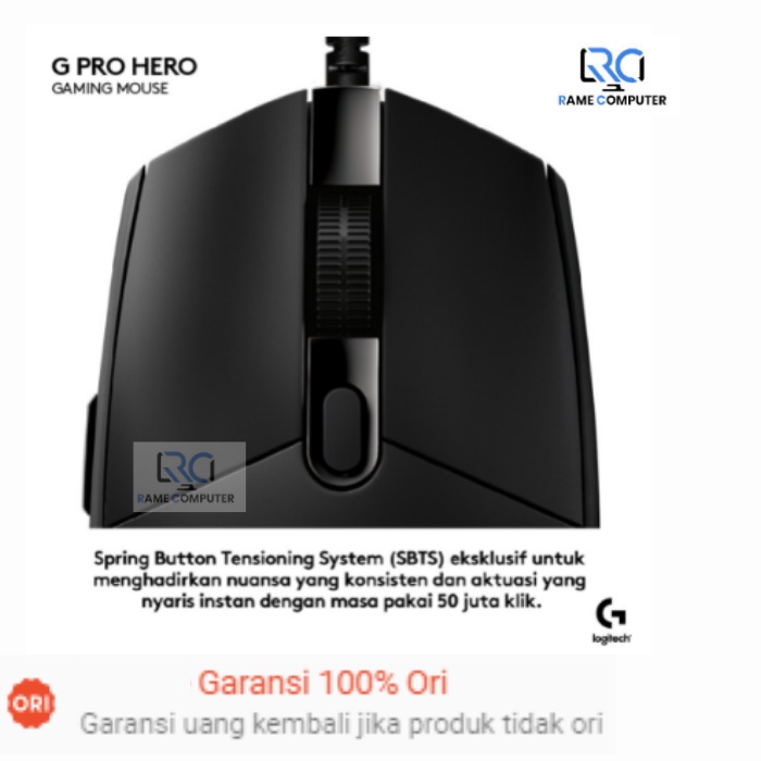 Logitech G Pro HERO Gaming Mouse Original