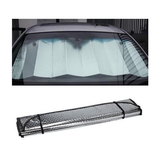 sunshield  Tutup Kaca Depan Mobil Anti Panas 130 X 60 cm