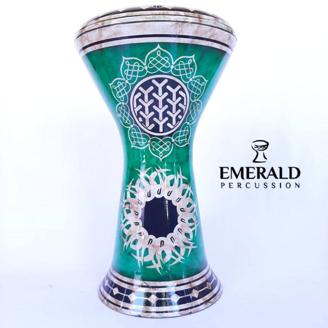 Termurah Darbuka Motif Sombaty Calti Alumunium 8inc