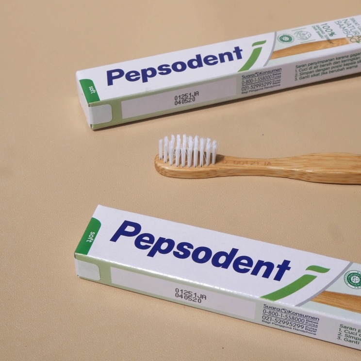 SIKAT GIGI BAMBU PEPSODENT | SIKAT GIGI NATURAL BAMBOO | SIKAT GIGI PEPSODENT