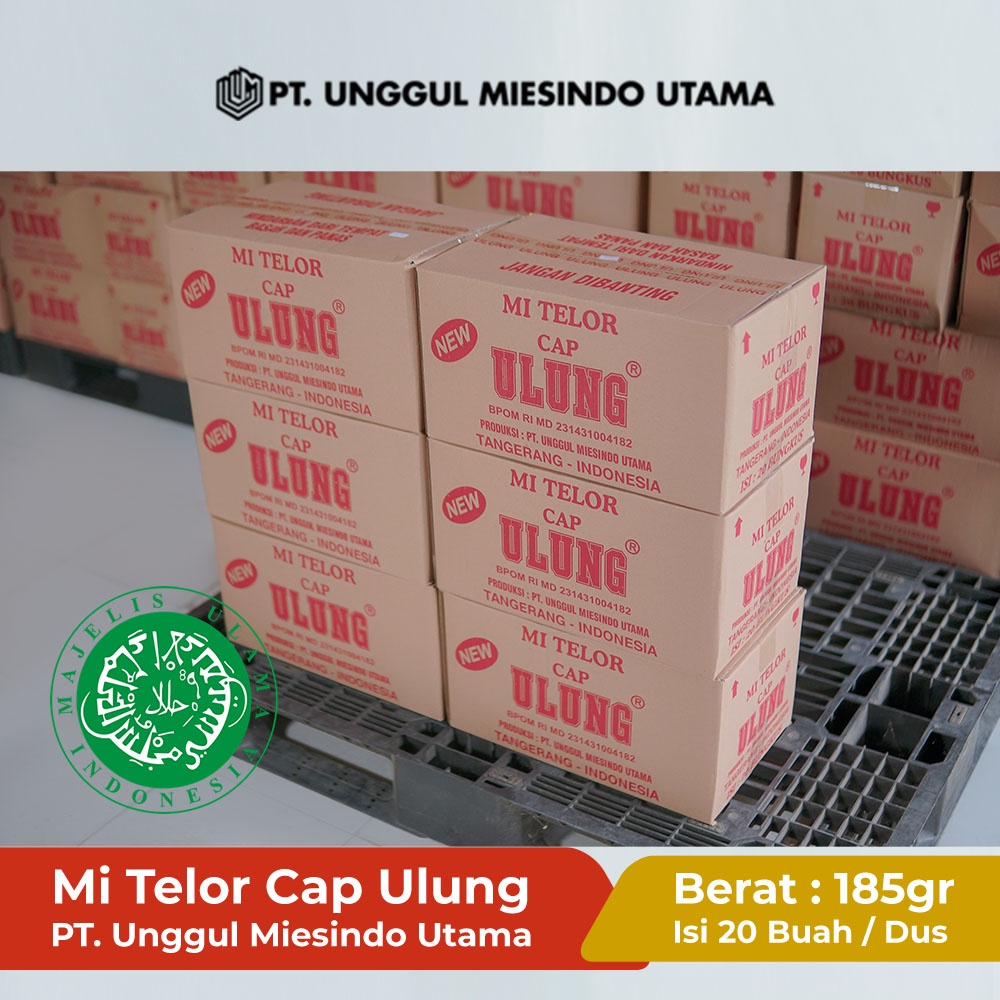 

Mie Telor Ulung 185gr 1 Dus Isi 20 Pcs Murah & Enak