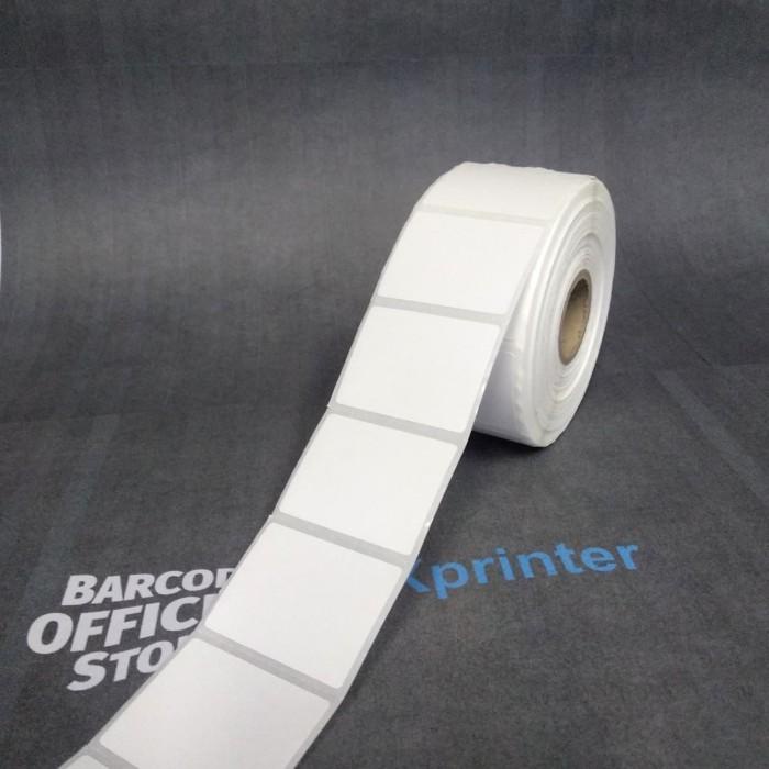 

Kertas | Label Barcode Xprinter Xp-360B Uk. 40 X 30 (1 Line) Thermal 40X30 Mm