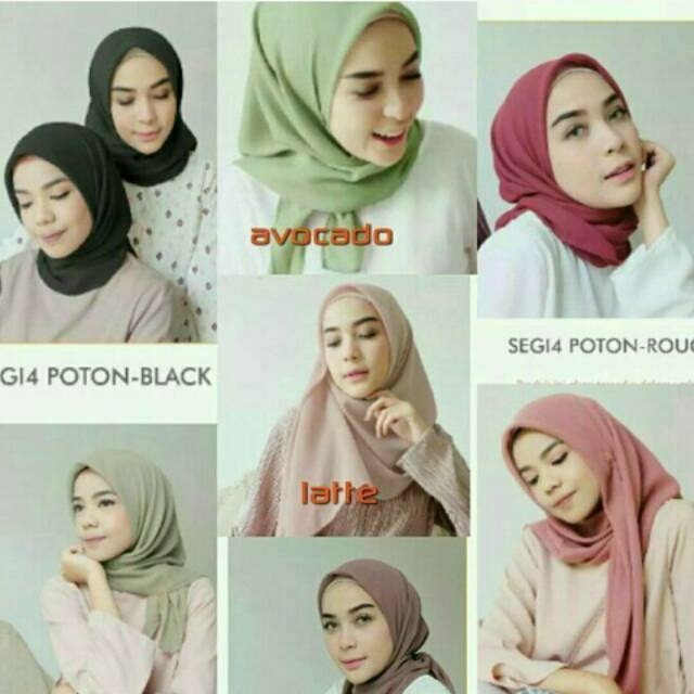 Segi Empat Poton by Vanilla hijab