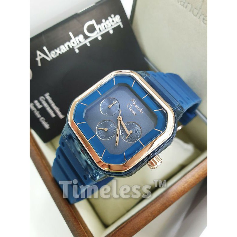 Jam Tangan Wanita Alexandre Christie AC 2811 BF Blue