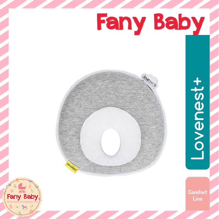 BABYMOOV - Lovenest+ Fresh Smokey / Bantal Anti Peyang Bayi / Bantal Bayi