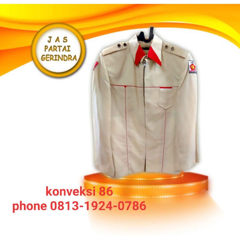 SEMI JAS GERINDRA jasket partai
