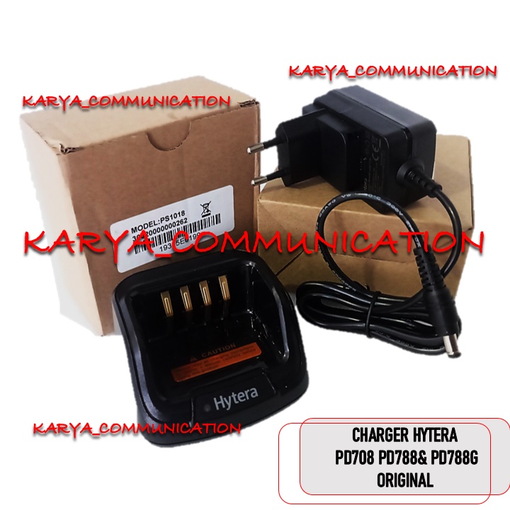 CHARGER HYTERA PD708 PD788 PD788G NEW ORIGINAL