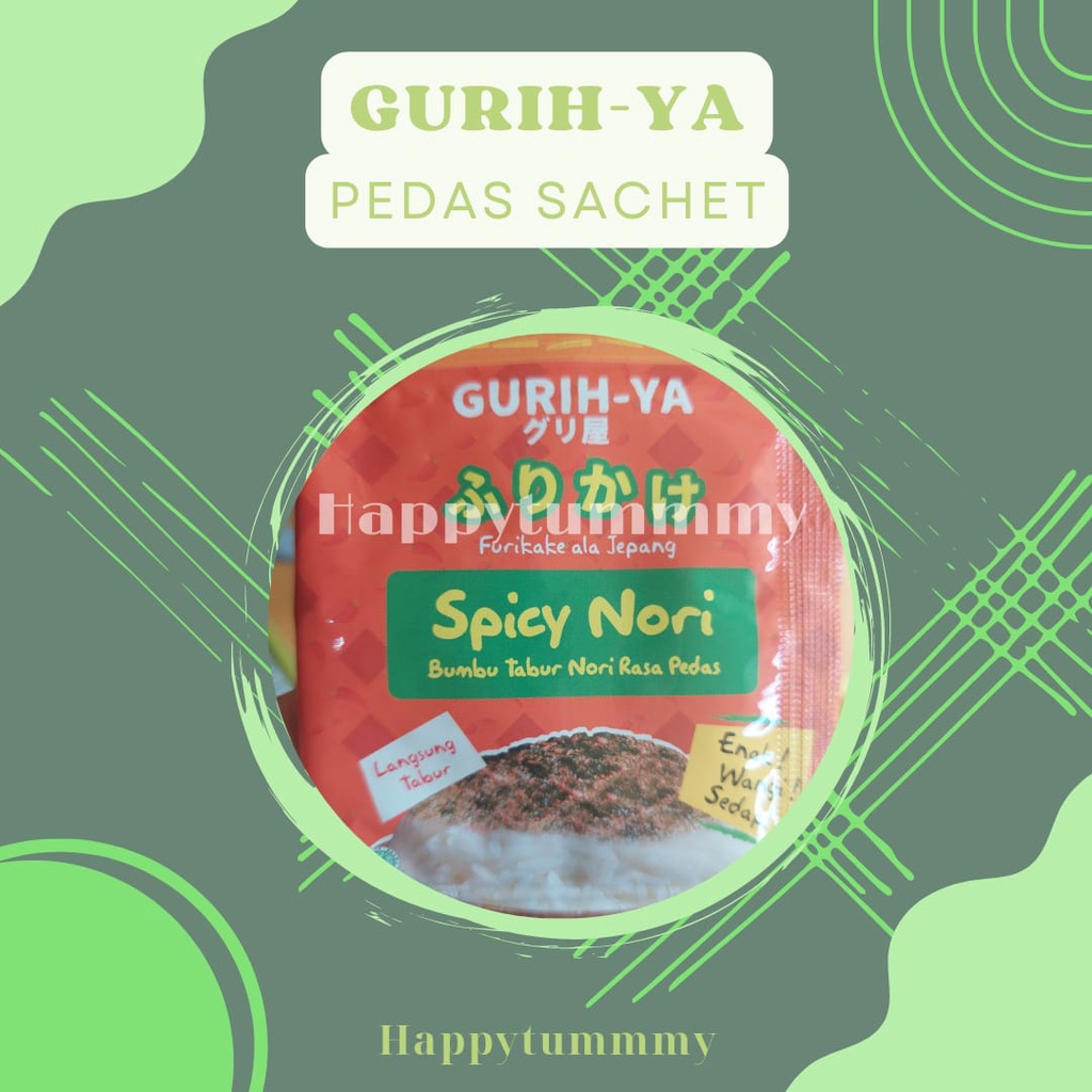 Rumput Laut Tabur Gurihya Kemasan Sachet 5.5 Gram promo