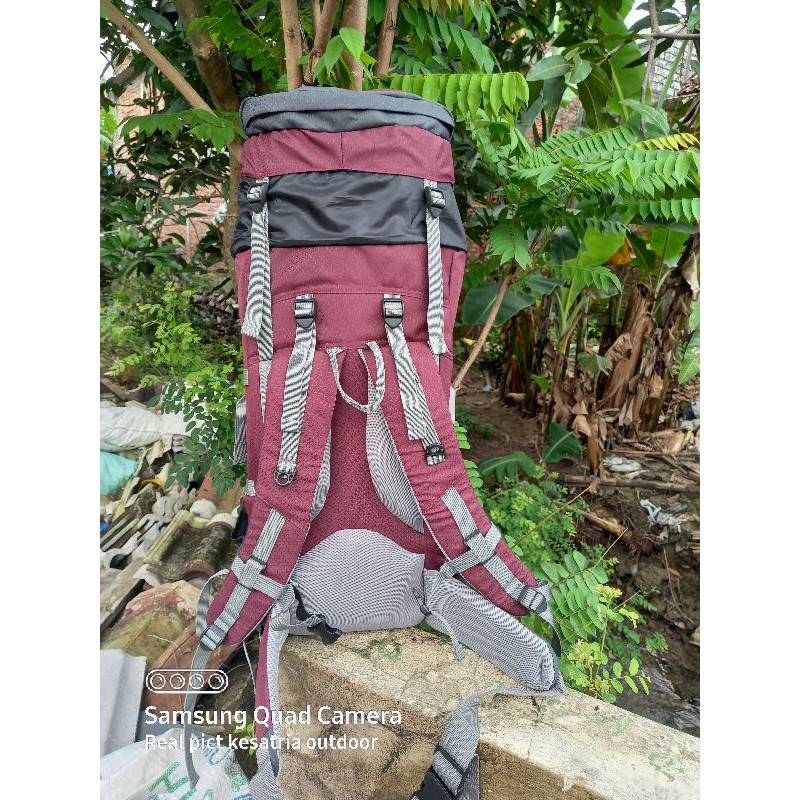 carrier 45L free raincover/carrier elektra 45L/tas gunung/tas camping