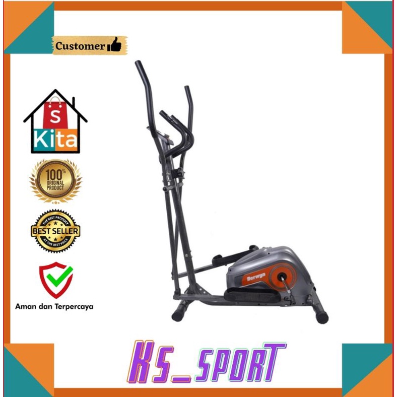 Berwyn Elliptical Bike 507e alat sepeda fitness