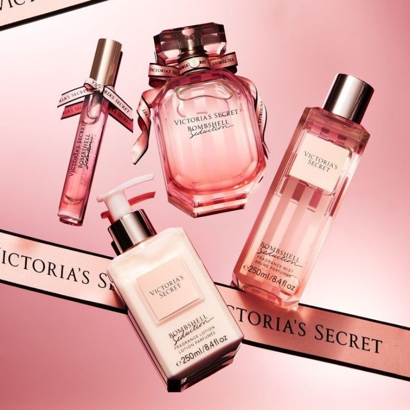 VICTORIA'S SECRET VS BOMBSHELL SEDUCTION FLORAL WARM WHITE PEONY SAGE VELVET MUSK SERIES FULLSIZE TRAVELSIZE ROLLERBALL BODY LOTION MIST EAU DE PARFUM EDP