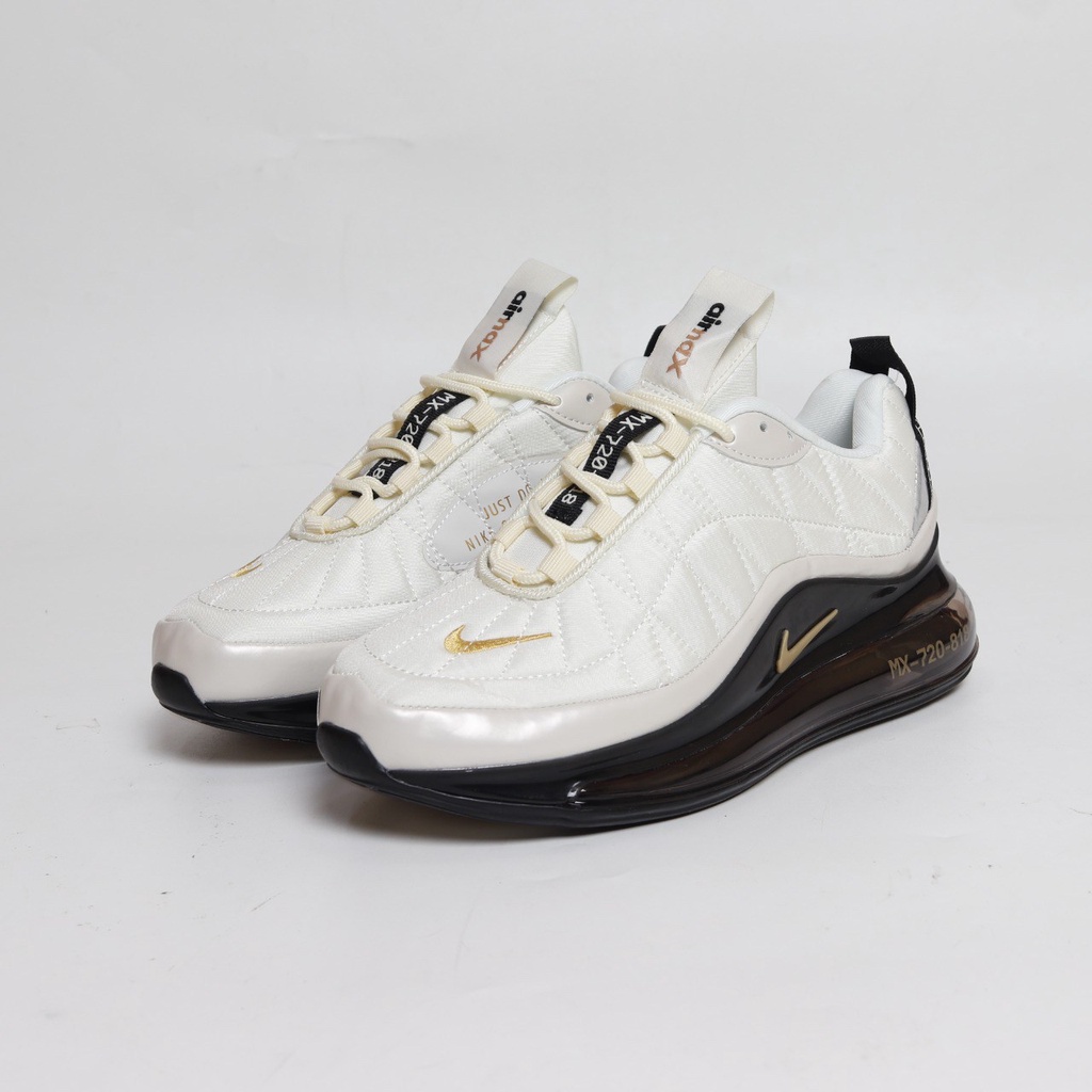 Sneakers Pria Nike Air Max 720 818 Cream Black