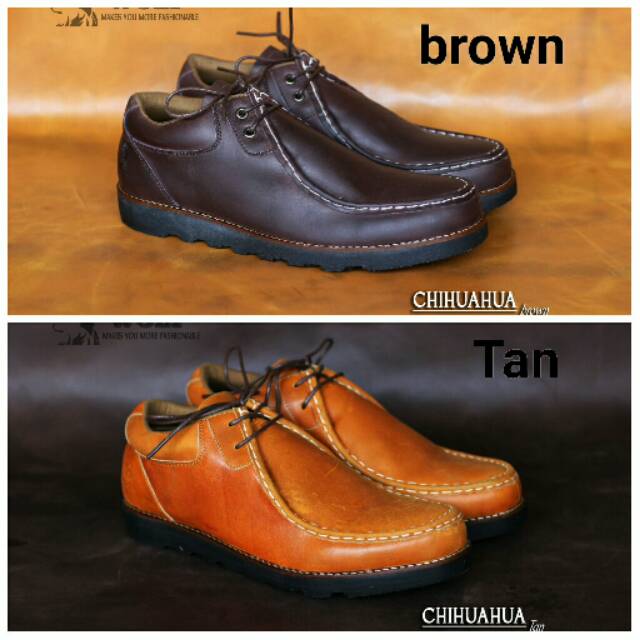 SEPATU BOOT FULL KULIT ASLI WOLF CHIHUAHUA ORIGINAL