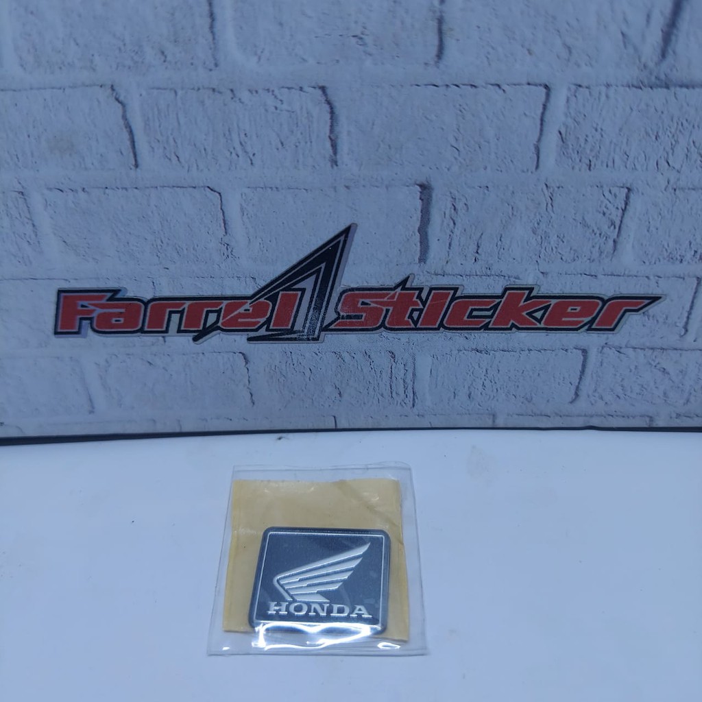 emblem sayap kotak mini HONDA