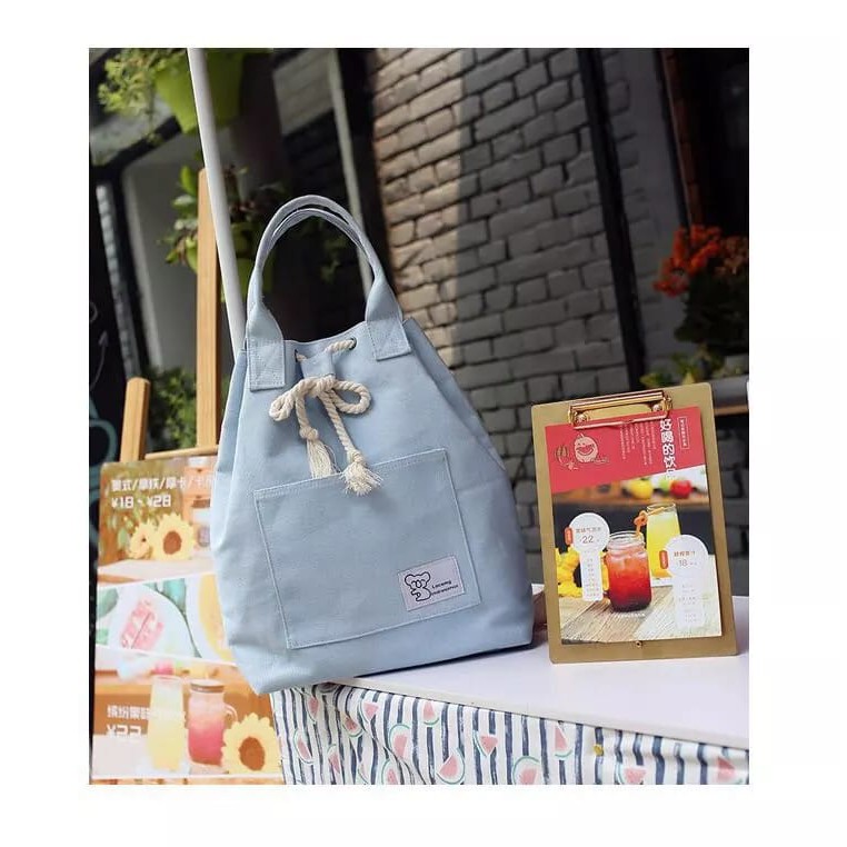 Should Bag - Tas Ransel Sekolah Anak Wanita Dan Pria Terbaru 2021 Kekinian Motif Carakter Serut Ellish Korean Style Murah