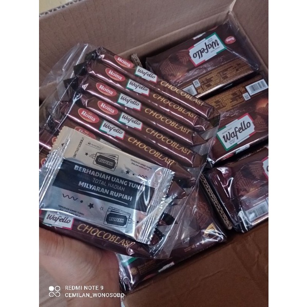 

Wafer Wafelo Snack Coklat Murah dan Enak