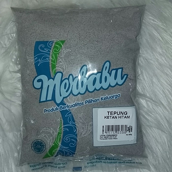 

Ketan-Beras-Tepung- Tepung Ketan Hitam Merbabu 500G -Tepung-Beras-Ketan.