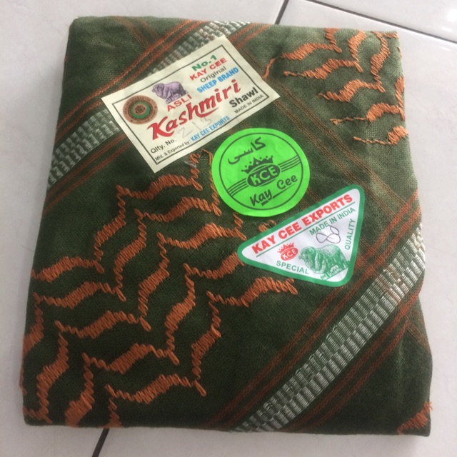 Surban Tenun Motif Kashmiri Pakistan