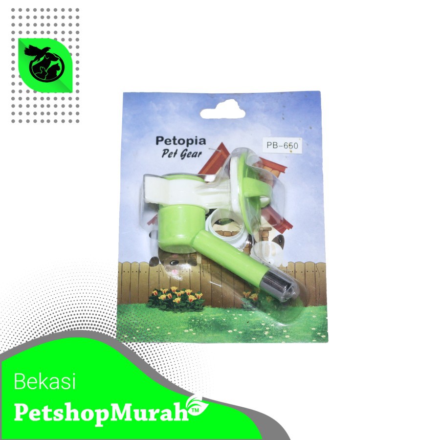 Pet Drinking Kit PB-650 Kepala Botol Minum Hewan - Petopia Single Tip