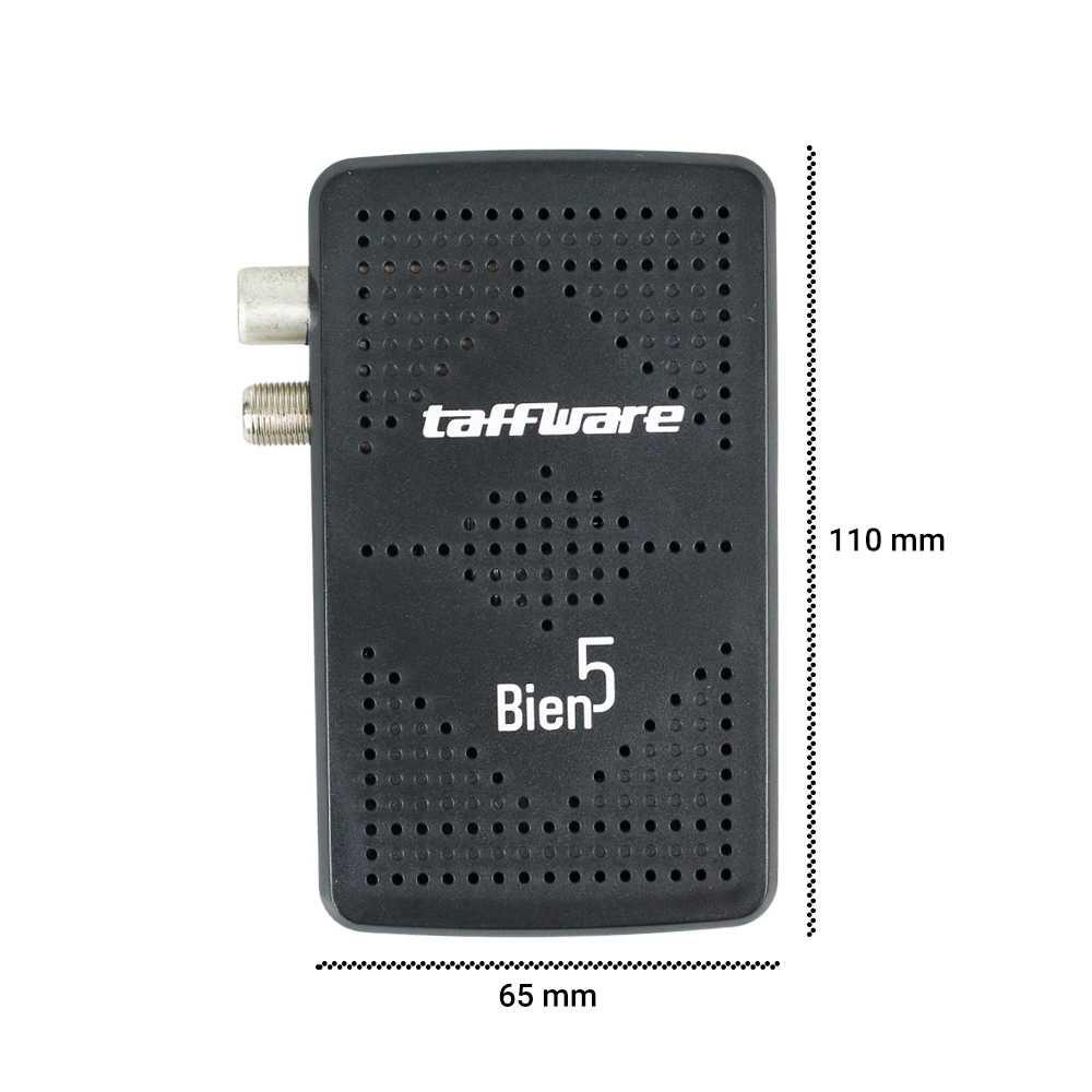 Taffware Bien5 Digital Satellite TV Tuner Box 1080P DVB-T2+S2