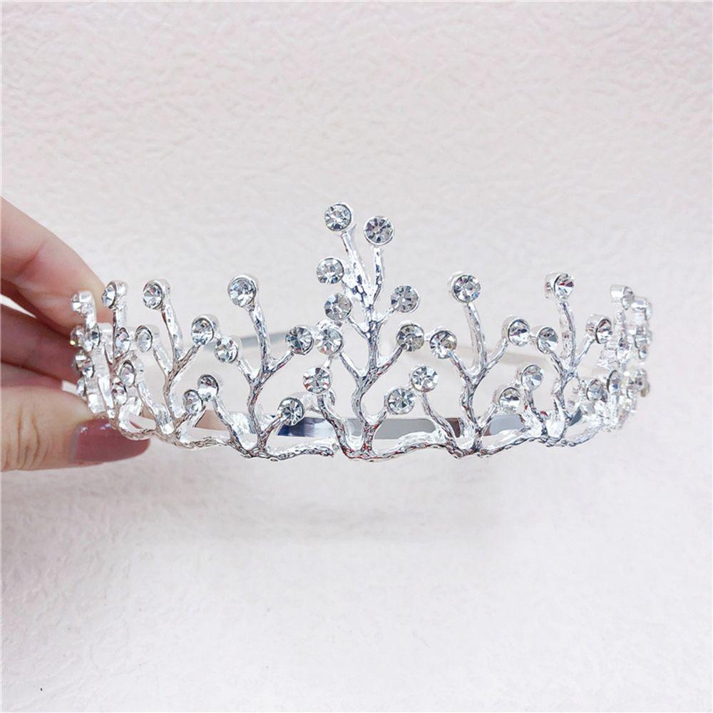 Needway Perhiasan Pernikahan Aksesoris Fashion Hiasan Kepala Bunga Manis Cinta Hati Putri Ornamen Bridesmaid Korea Sisir Rambut